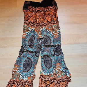 BoHo Flared Lightweight Pants